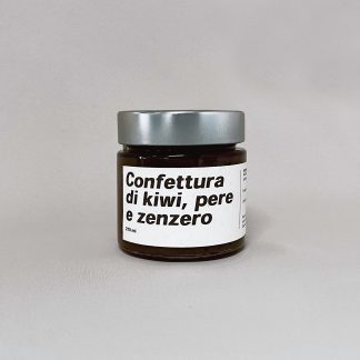 Composta di kiwi, pere e zenzero