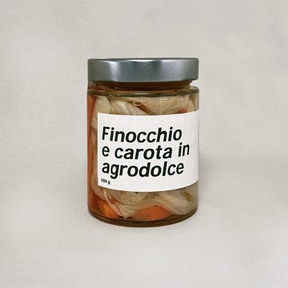 Finocchio e carota in agrodolce