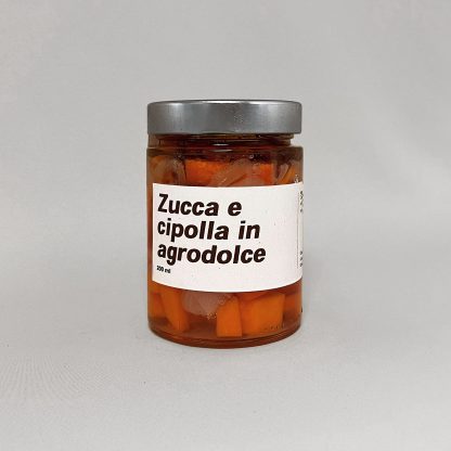 Zucca e cipolla in agrodolce