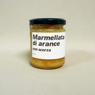 Marmellata di arance con scorza
